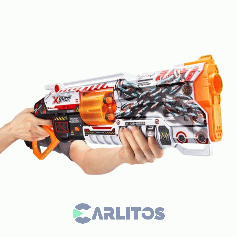 Pistola Lanza Dardos X-shot Zuru Skins Lock Blaster 7636