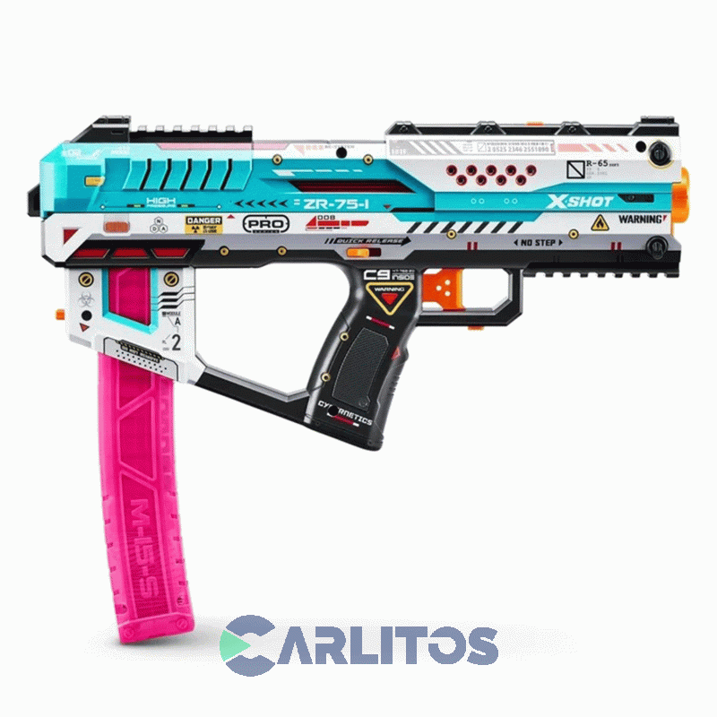 Pistola Lanza Dardos X-Shot Zuru Pro Series Fury X 7602