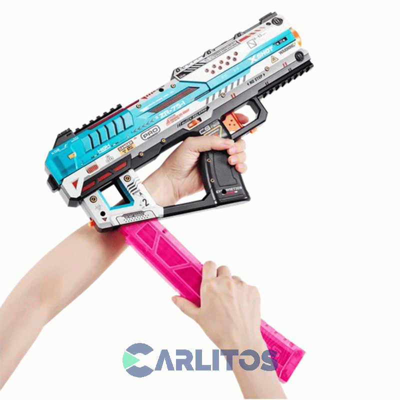 Pistola Lanza Dardos X-Shot Zuru Pro Series Fury X 7602