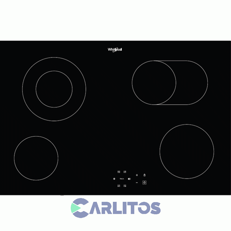 Anafe Eléctrico De Inducción Whirlpool Vitrocerámico 77 CM Wdf77dim