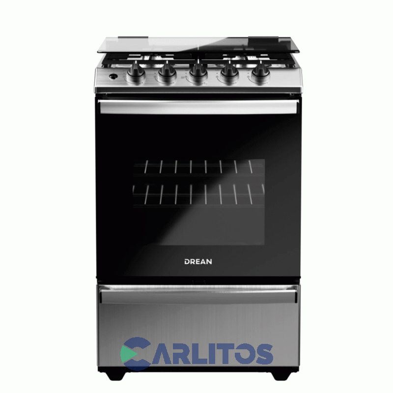 Cocina A Gas Drean 56 CM Acero Inoxidable Multigas Cd5614ai0