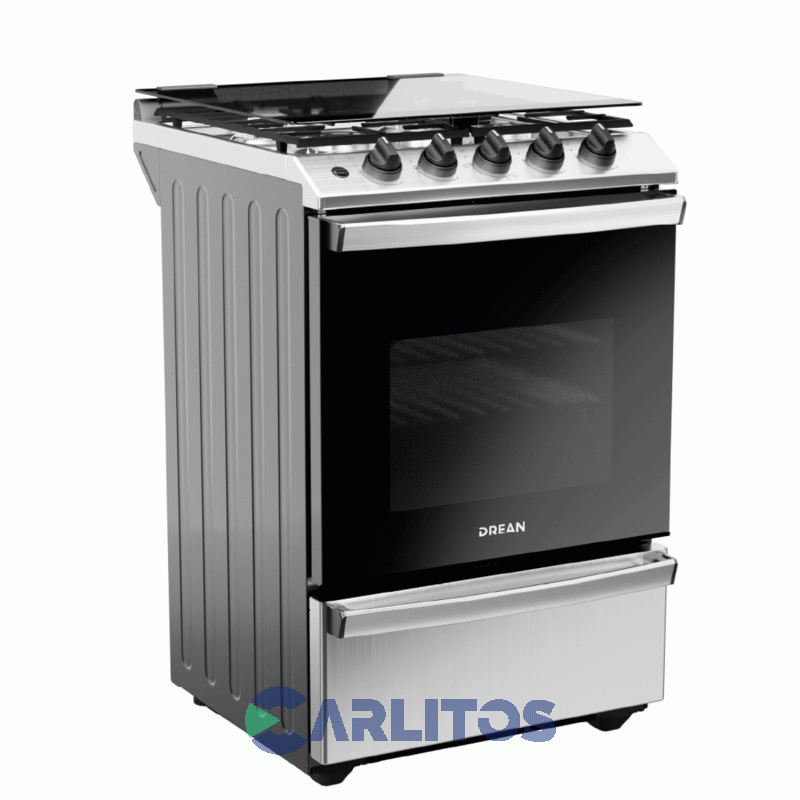 Cocina A Gas Drean 56 CM Acero Inoxidable Multigas Cd5614ai0