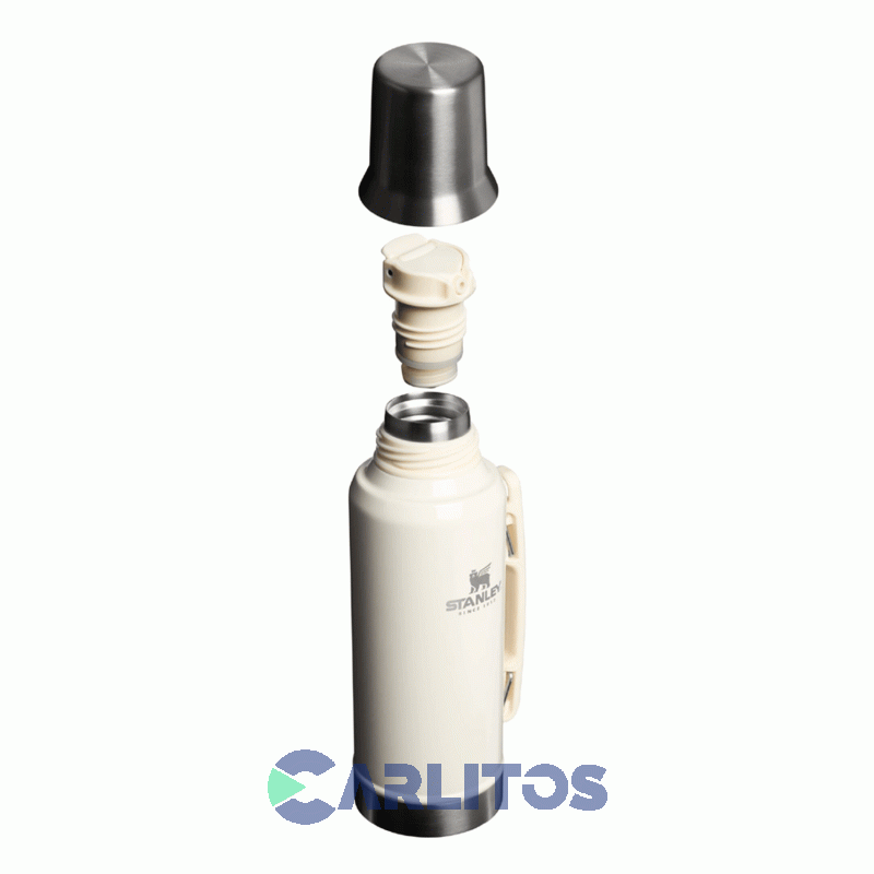 Termo De Mate Stanley Legendario System Classic 1.2 Litros Cream Gloss