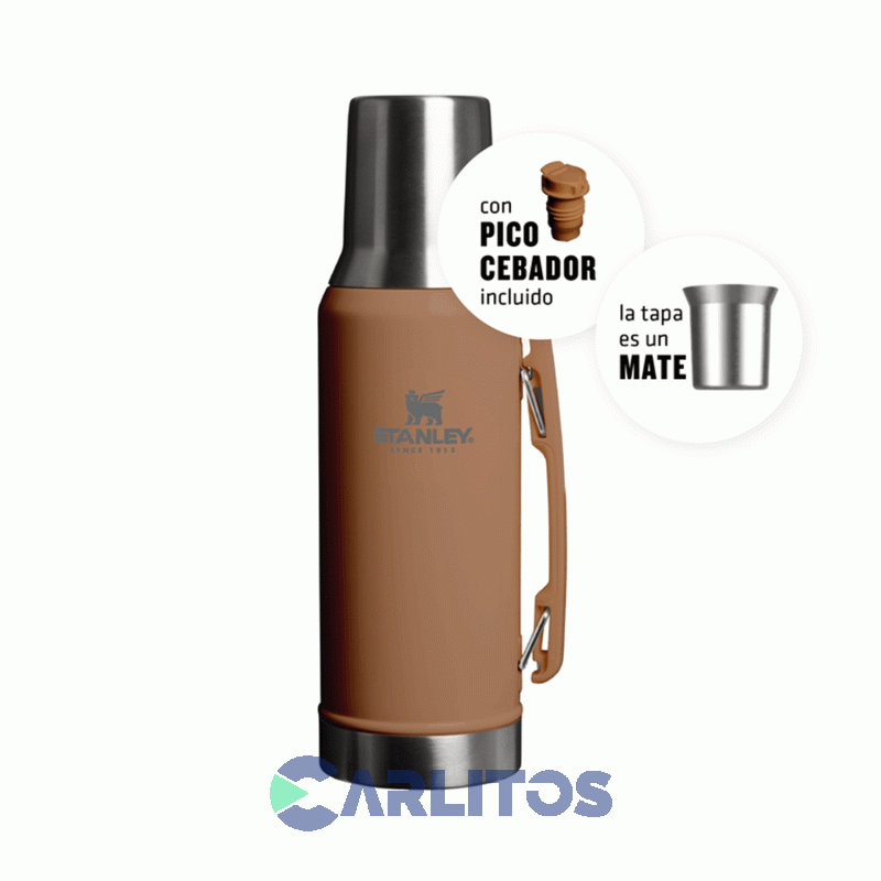 Termo De Mate Stanley Legendario System Classic 1.2 Litros Toast