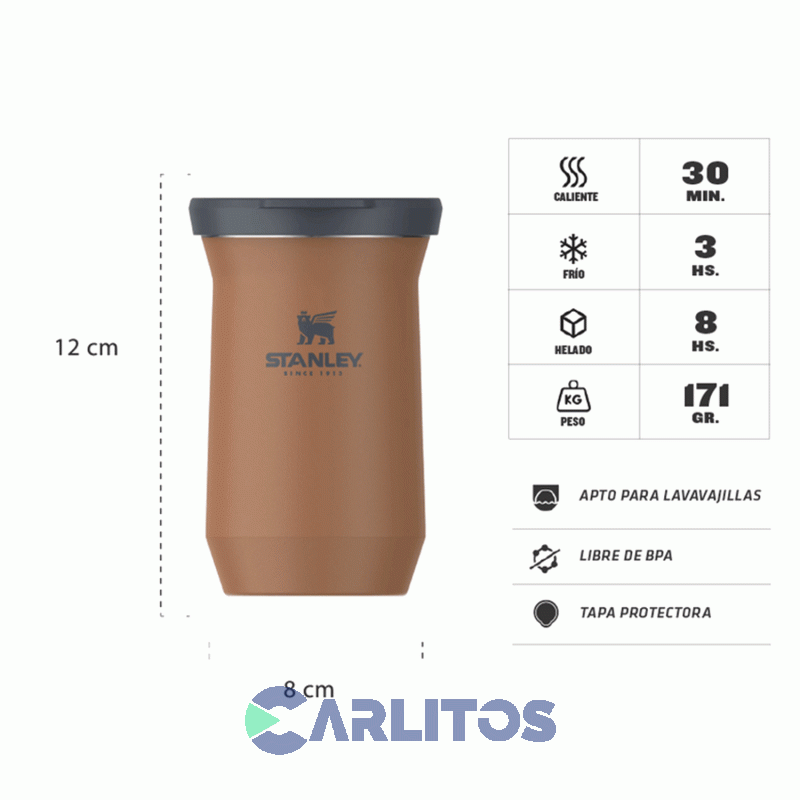 Mate Terere Stanley Legendario Clásico 200 ml Toast
