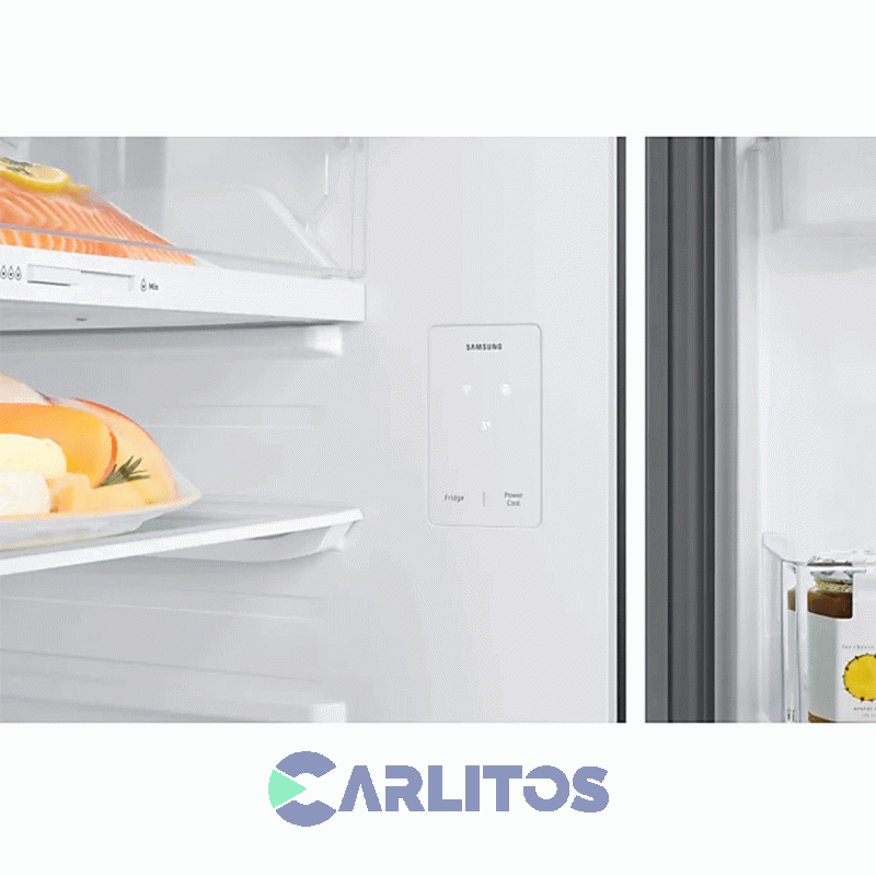 Heladera No Frost Samsung Inverter 536 Litros Acero Inoxidable Rt53dg6750s9bg
