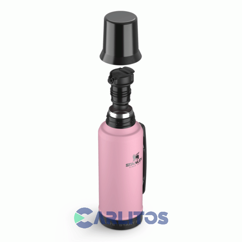 Termo De Mate Stanley Legendario System Classic 1.2 Litros Pink Messi