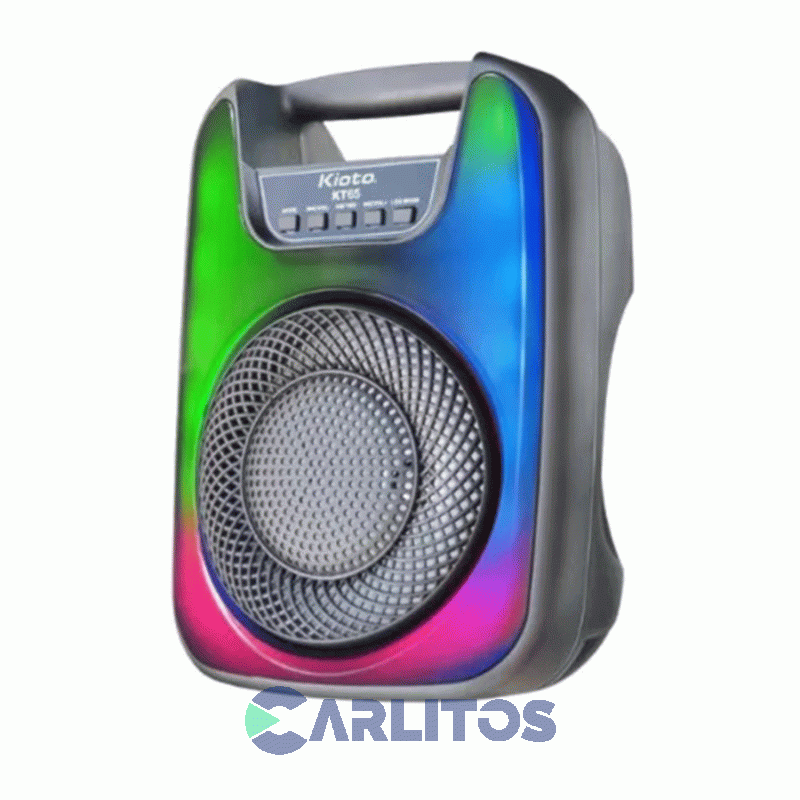 Parlante Portátil Kioto Con Bluetooth Y Batería 8 Watts Rms Kt-65