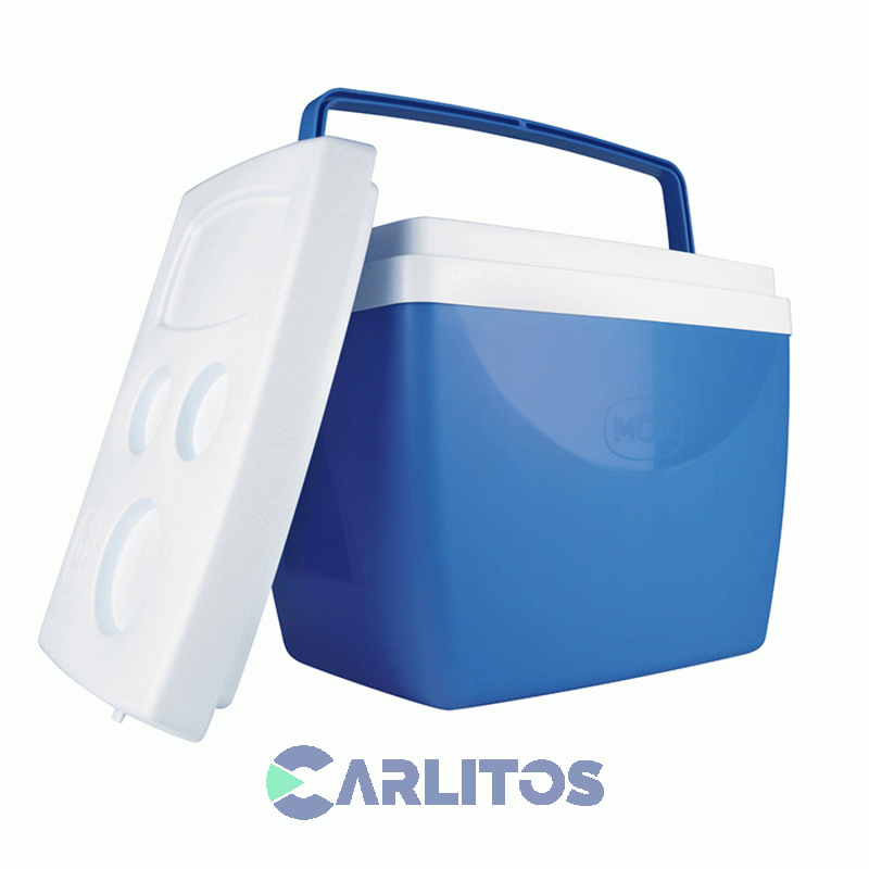 Conservadora Mor 34 Litros Ice Cold con Asa 25108161 Azul