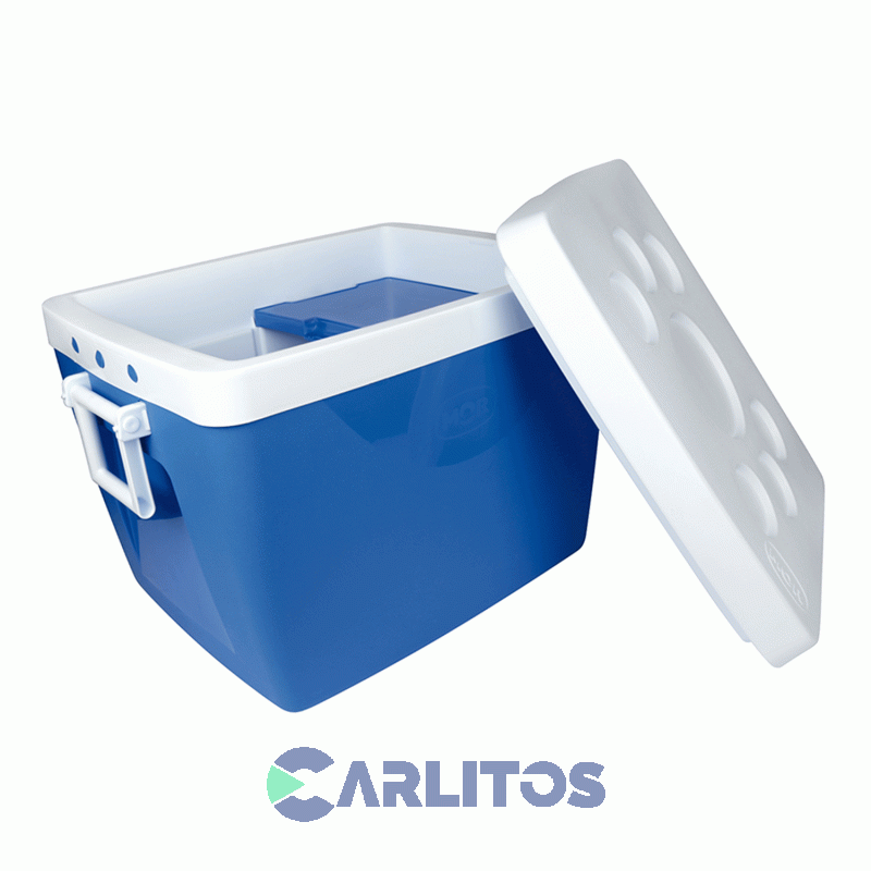 Conservadora Mor 75 Litros Ice Cold con Asas 25108191 Azul