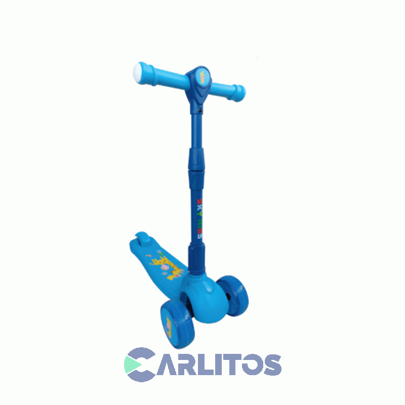 Monopatín Scooter Aluminio Imperio Bebe Latapy Con Ruedas Grandes 5032
