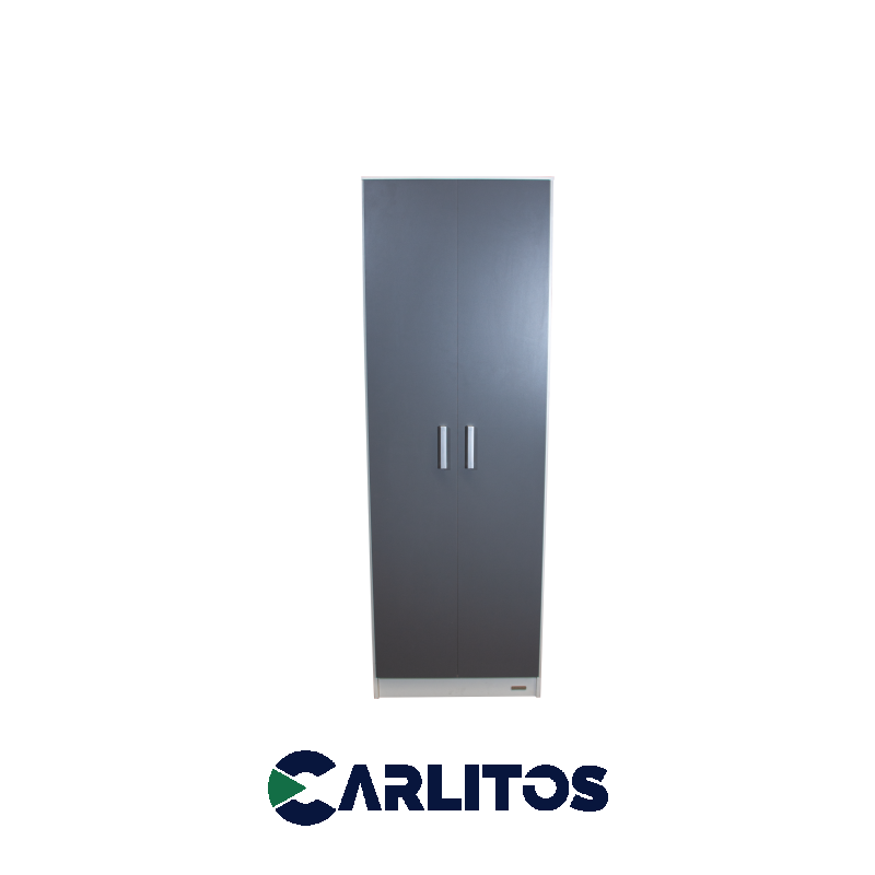Organizador Multifunción 2 Puertas Platinum Blanco y Gris Grafito