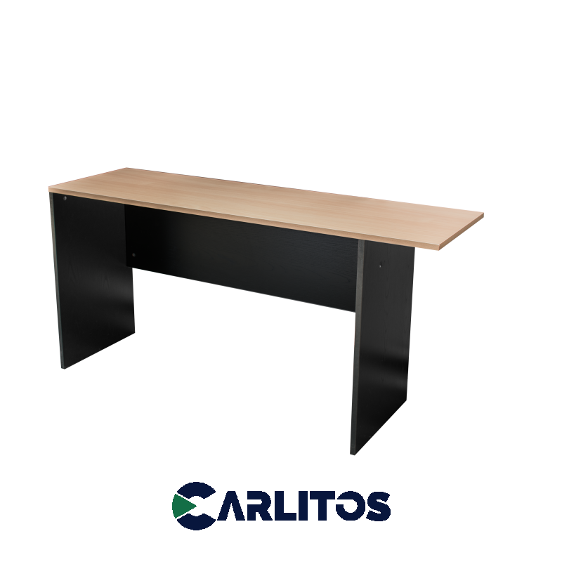 Nexo Escritorio Profesional 1.50 Mts Platinum Negro y Haya
