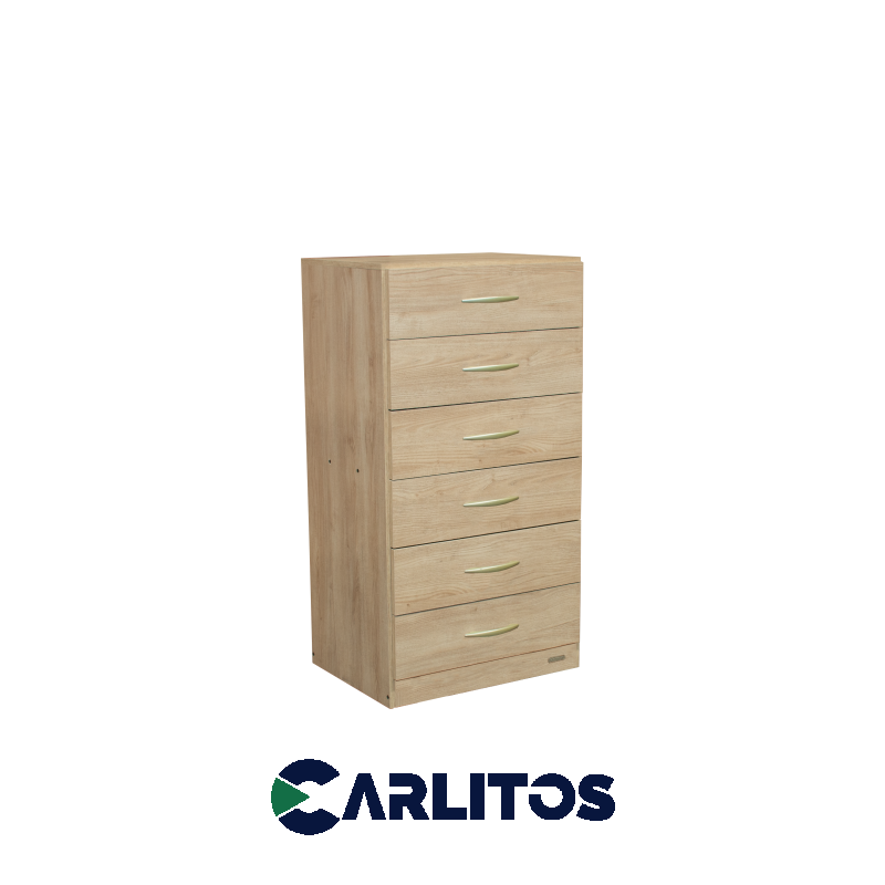 Chiffonier 6 Cajones Platinum Savanna