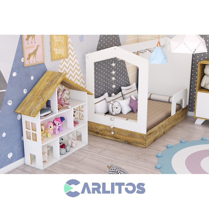 Casa De Muñecas Línea Nordic La Esperanza Atakama y Laqueado Blanco