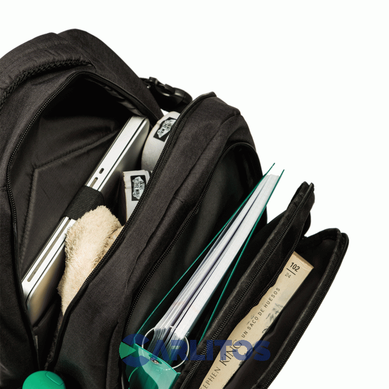 Mochila Portanotebook Linea Pl Campus Primicia 41614-9-19 Negro