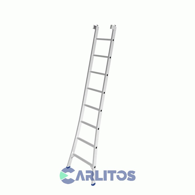 Escalera Extensible 2X8 Escalones De Aluminio 4.21 Metros