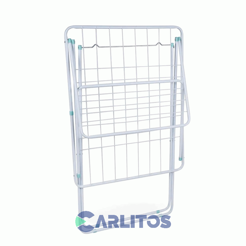 Tender De Pie Maxi Con Aletas 8 Varillas Plegable Mor 6010 Blanco