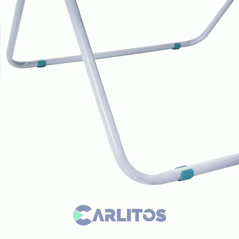 Tender De Pie Maxi Con Aletas 8 Varillas Plegable Mor 6010 Blanco