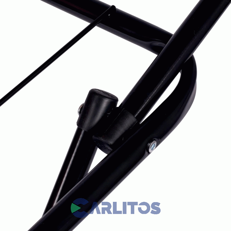 Tender De Pie Maxi Con Aletas 8 Varillas Plegable Mor 6217 Negro