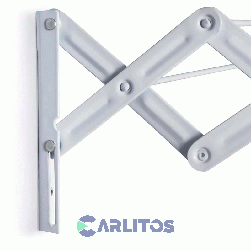 Tender De Pared 1 Mts Plegable Mor 6022 Blanco