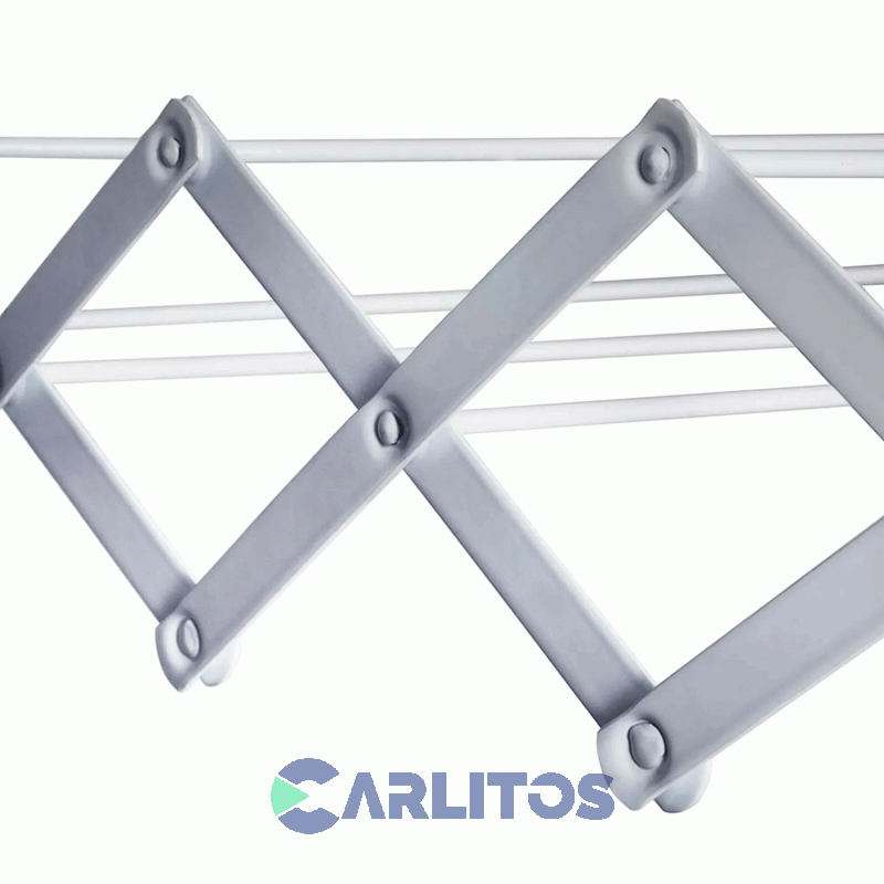 Tender De Pared 1.20 Mts Plegable Mor 6023 Blanco