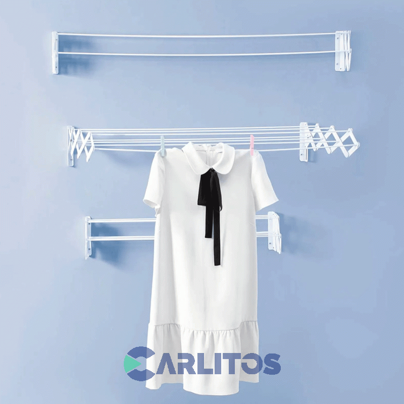 Tender De Pared 1.20 Mts Plegable Mor 6023 Blanco