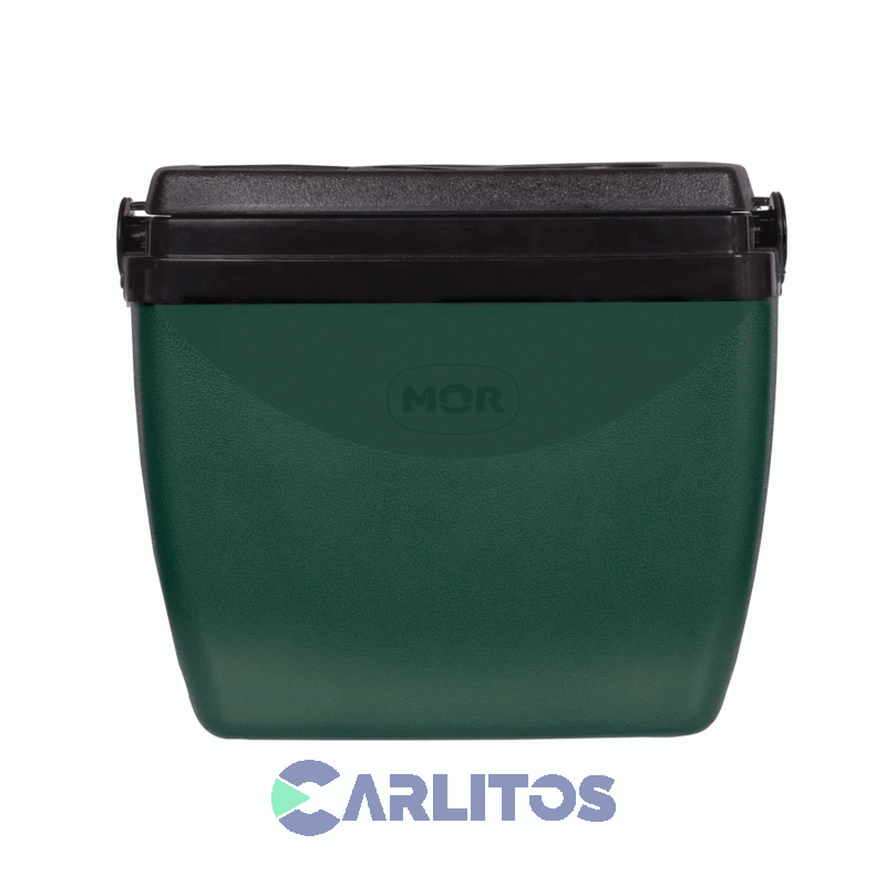 Conservadora Mor 18 Litros Ice Cold Lunchera 25108252 Verde Con Negro