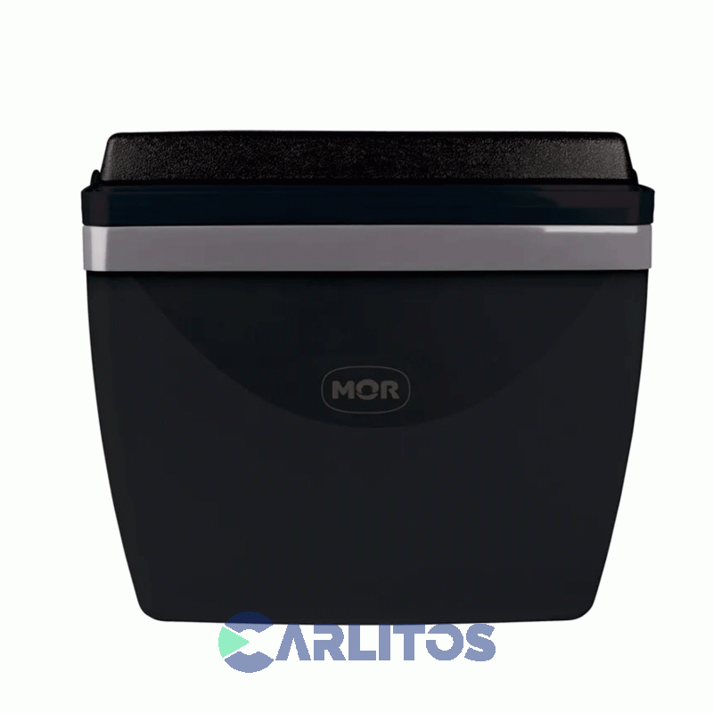 Conservadora Mor 34 Litros Ice Cold con Asa 25108167 Gris Con Negro