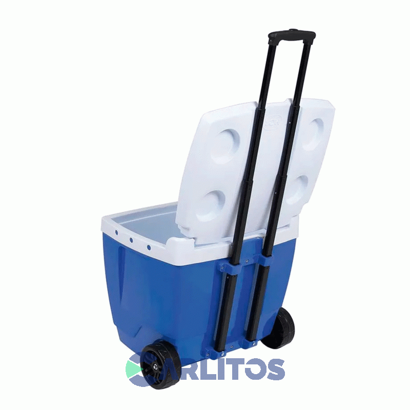 Conservadora 42 Litros Mor Ice Cold con Ruedas 25108221 Azul