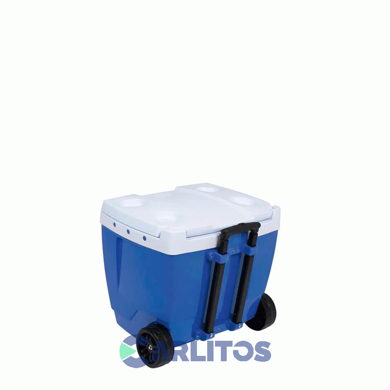 Conservadora 42 Litros Mor Ice Cold con Ruedas 25108221 Azul