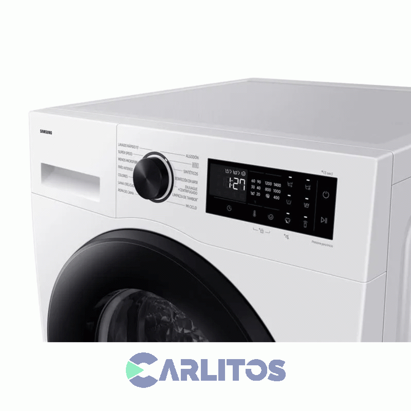 Lavarropa Carga Frontal Samsung Inverter 10.5 KG - 1400 RPM Blanco Ww10cg04dae