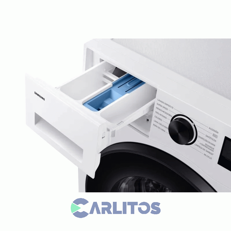 Lavarropa Carga Frontal Samsung Inverter 10.5 KG - 1400 RPM Blanco Ww10cg04dae
