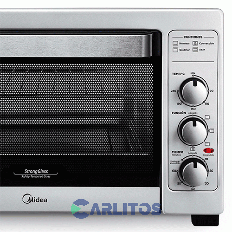 Horno Electrico Grill Midea 40 Litros To-m340sar4