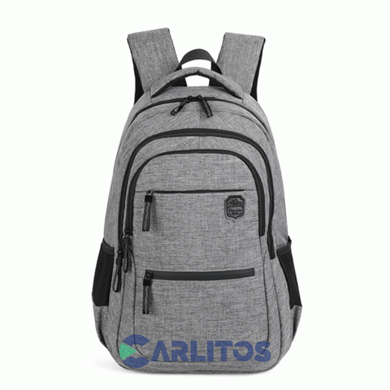 Mochila Portanotebook Linea Pl Campus Primicia 41614-9-10 Gris