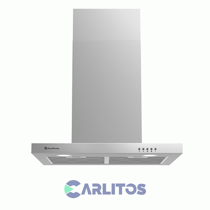 Campana Extractora Steel Home Acero Inoxidable Recta 60 Cm Sh-ct60s