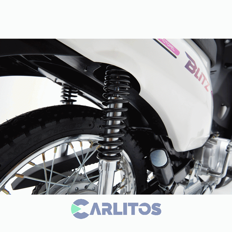 Moto 110 Cc Motomel Con Disco Y Llantas De Rayos Blitz Base One V8.II Cbs