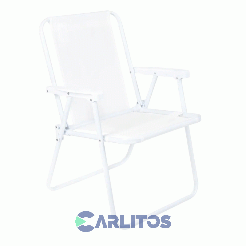 Sillon De Caño Rafia Fijo Mor 2058 Blanco