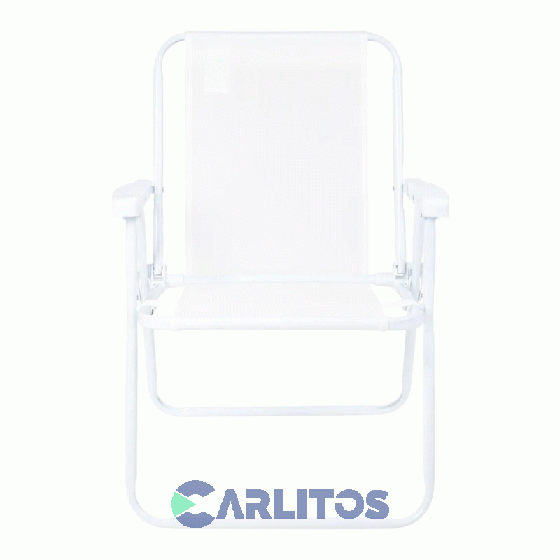 Sillon De Caño Rafia Fijo Mor 2058 Blanco