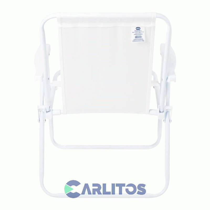 Sillon De Caño Rafia Fijo Mor 2058 Blanco