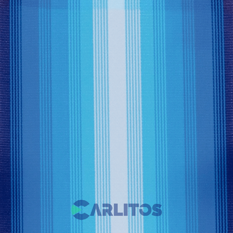 Sillon De Aluminio Infantil Rafia Fijo Mor 2121 Azul