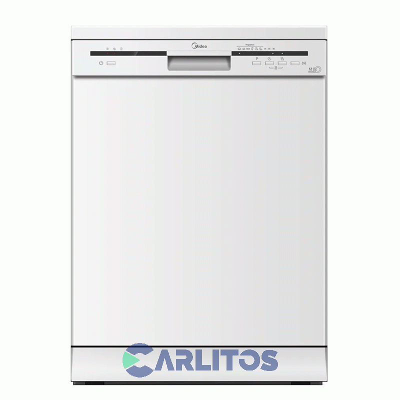 Lavavajilla Midea 12 Cubiertos Blanco De-312war1