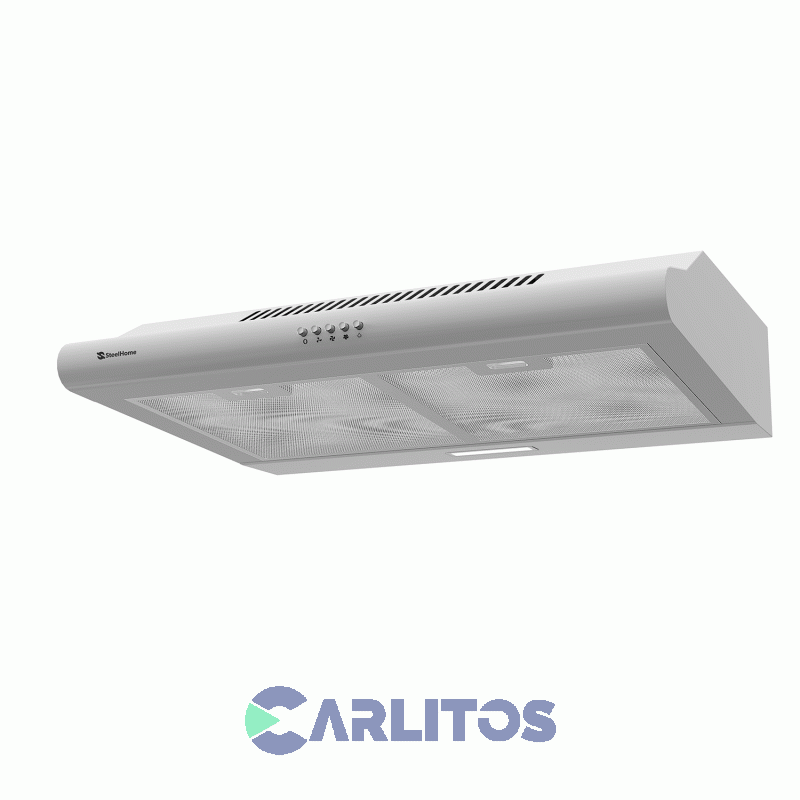Purificador De Aire Steel Home 2 Motores Blanco Sh-e1200b