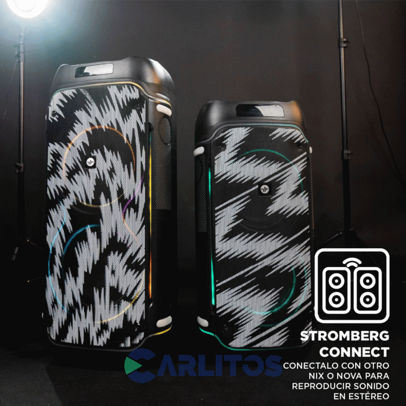 Parlante Torre Con Bluetooth Y Bateria Stromberg-Carlson 100 Watts Rms Nova