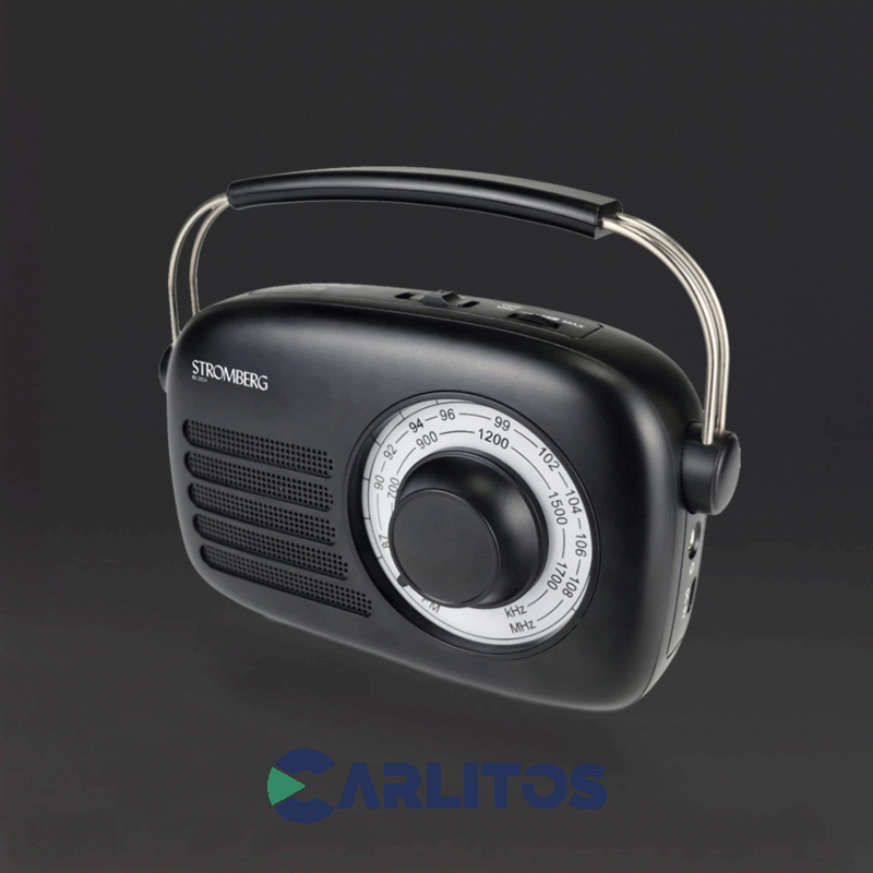 Radio Portátil Stromberg-Carlson Am/Fm Analógica Carga Usb Rv-2024
