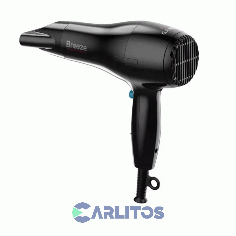 Secador De Pelo Ga.Ma Breeze 2100 Watts Bk Arg Negro