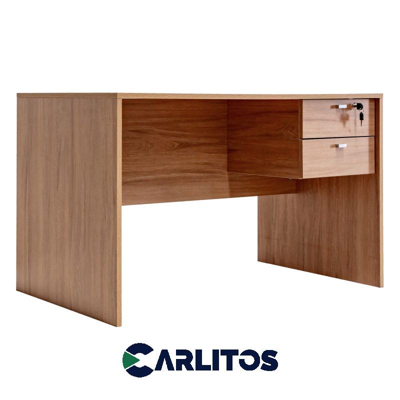 Escritorio Profesional 2 Cajones 1.20 Mts Platinum Acacia