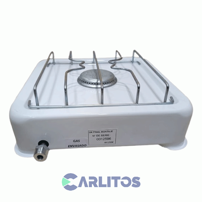 Anafe Portátil A Gas Envasado - 1 Hornalla Brogas 2104
