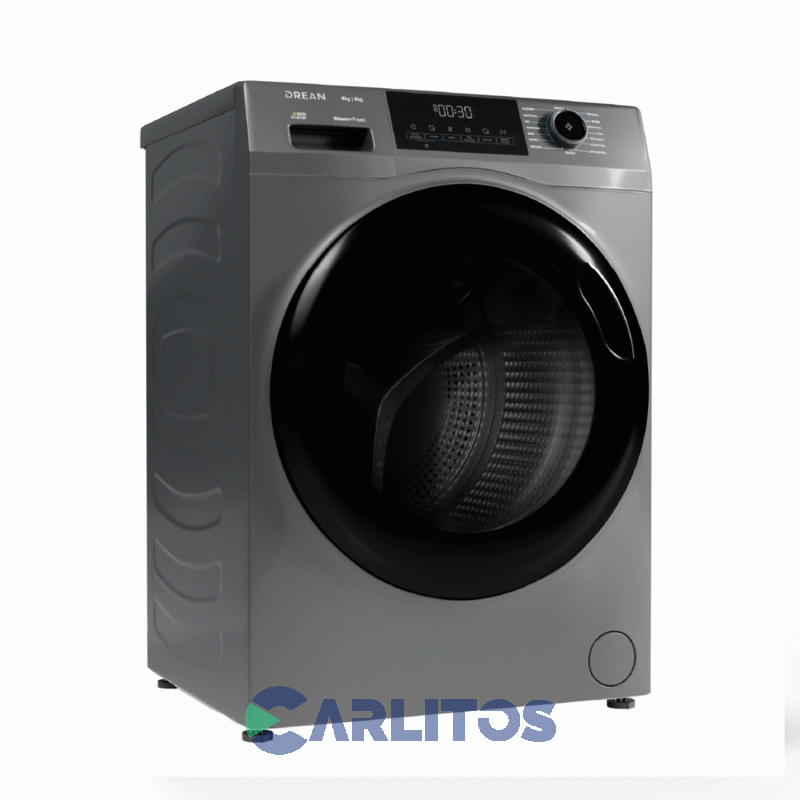 Lavasecarropa LG Inverter 8+5 KG 1400 RPM Gris Lscdr0805sg
