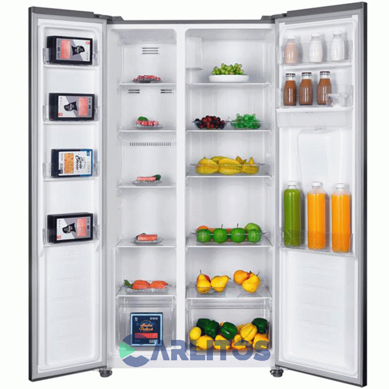 Heladera No Frost Side By Side Koh-I-Noor Inverter 469 Litros Acero Inoxidable Khsa47ni/9